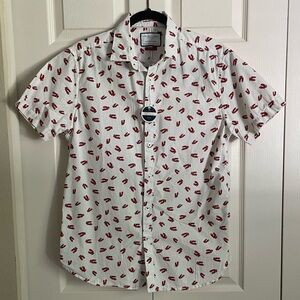 Denim & Flower Men's Short Sleeve Shirt